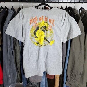 VINTAGE Sick Of It All graphic band tee